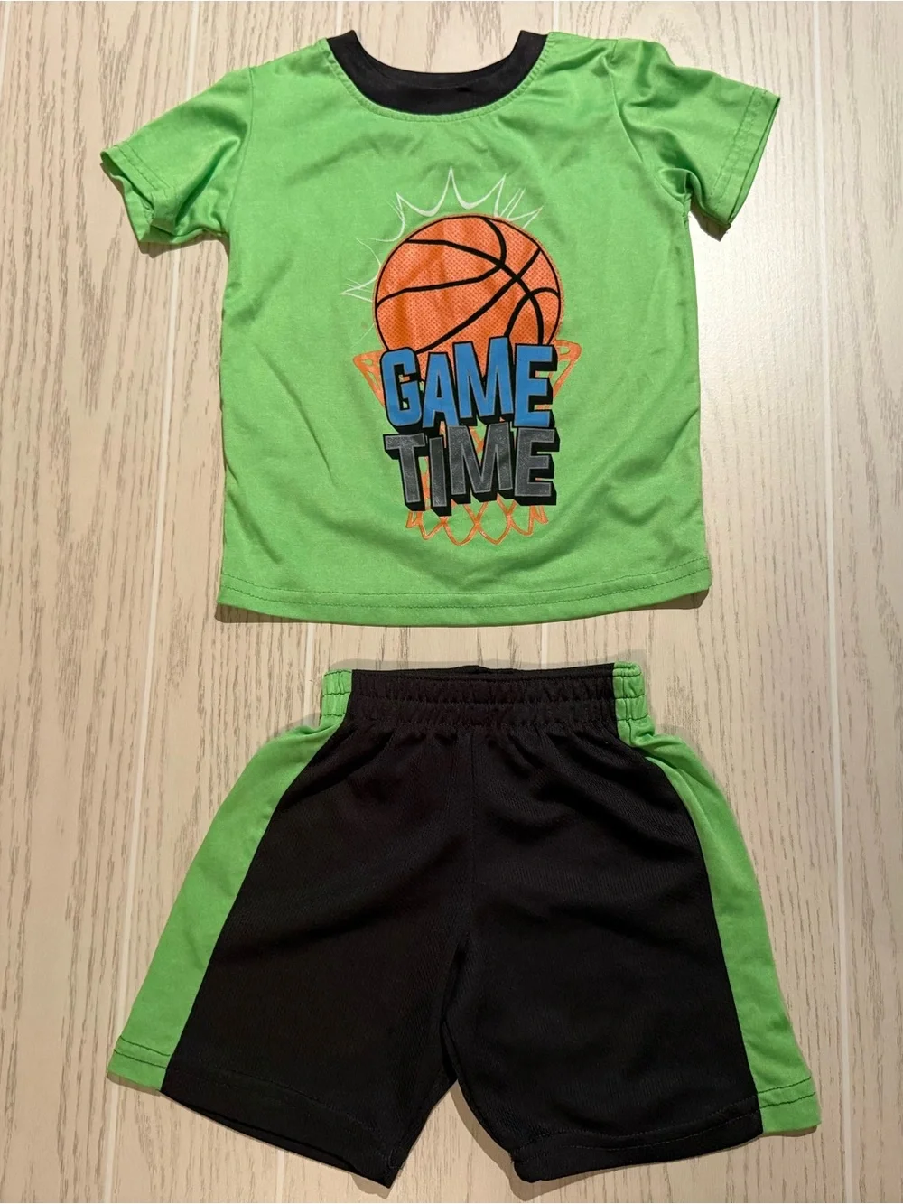 Levi’s Buzzer Beater Toddler Boys 2T Graphic Shirt & Shorts Outfit Bundle